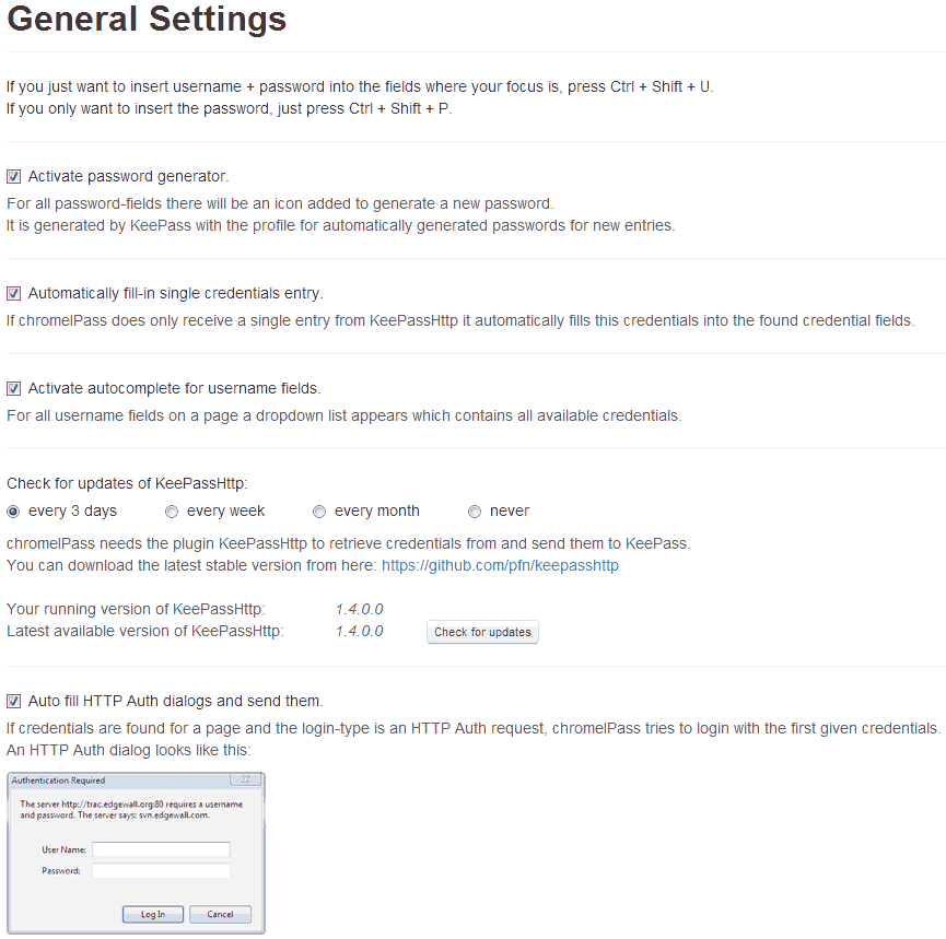 settings general